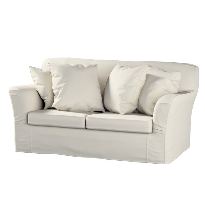 Dekoria Potah na pohovku IKEA  Tomelilla 2-místná nerozkládací, stříbrošedá, pohovka Tomelilla 2-místná, Cotton Panama, 702-45