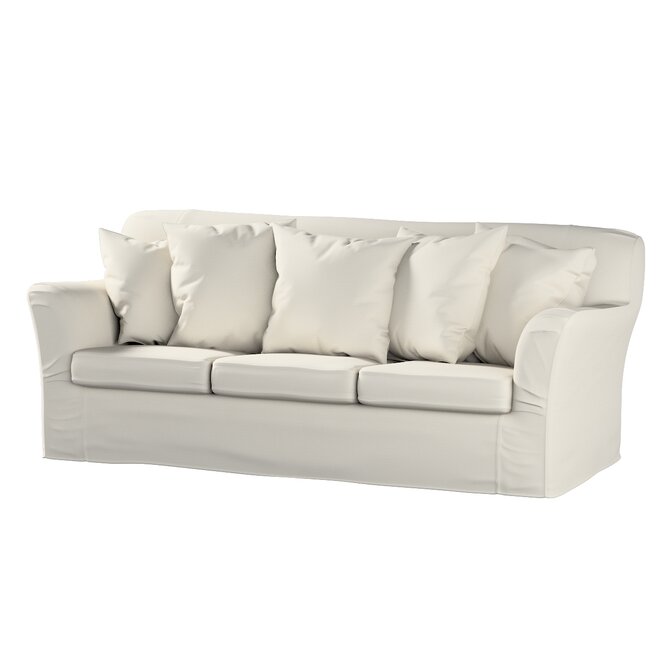 Dekoria Potah na pohovku IKEA  Tomelilla 3-místná nerozkládací, stříbrošedá, pohovka Tomelilla 3-místná, Cotton Panama, 702-45