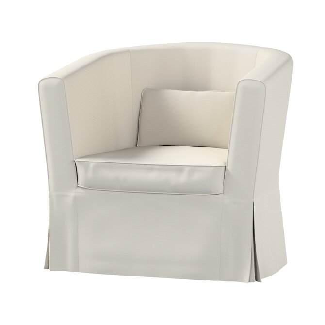 Dekoria Potah na křeslo IKEA Ektorp Tullsta, stříbrošedá, křeslo Ektorp Tullsta, Cotton Panama, 702-45