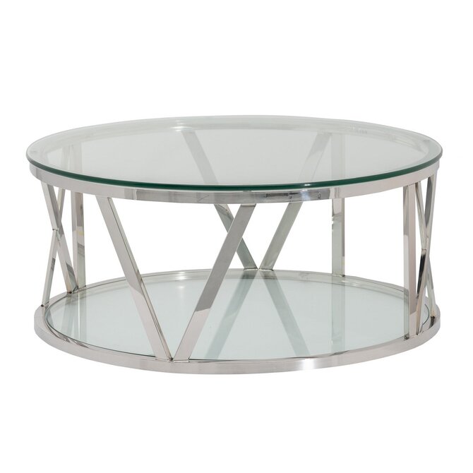 Dekoria Konferenční stolek Even průměr 91cm, 91 x 91 x 40 cm