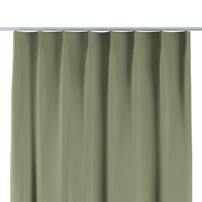 Dekoria Závěs na jednotlivých háčcích flex, zelená, Blackout Soft, 269-23