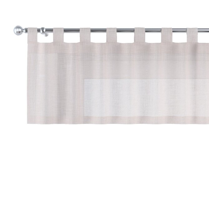 Dekoria Krátký závěs na poutkách, béžová, 260 x 40 cm, Natural Touch, 128-13