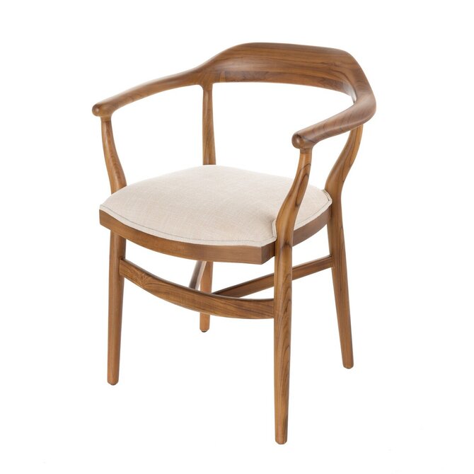 Dekoria Židle Ikindy 63x53x75cm, 63 x 53 x 75 cm 
