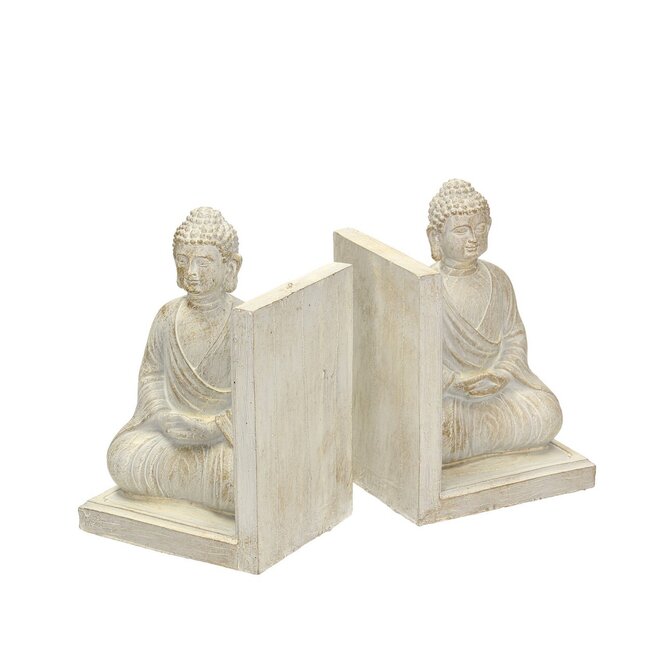 Dekoria Opěrky na knihy Buddha 16cm, 22 x 9 x 16 cm