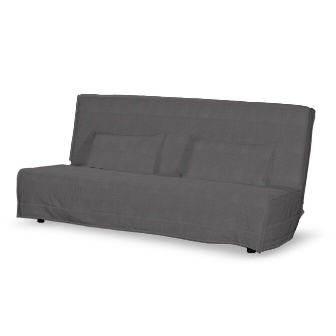Dekoria Potah na pohovku IKEA  Beddinge , dlouhý, grafitová, pohovka Beddinge, Etna, 705-35