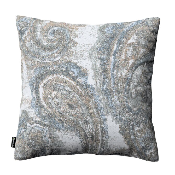 Dekoria Kinga - potah na polštář jednoduchý, modro-zelená, 50 x 50 cm, Cosy Home, 145-33