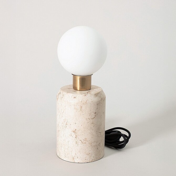 Dekoria Stolní lampa Solis 32 cm, 13x13x32 cm