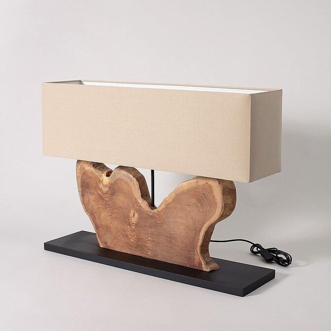 Dekoria Stolní lampa Silvanus 59 cm, 80x20x59 cm