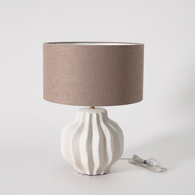 Dekoria Stolní lampa Unda I 53 cm, 40x40x53 cm