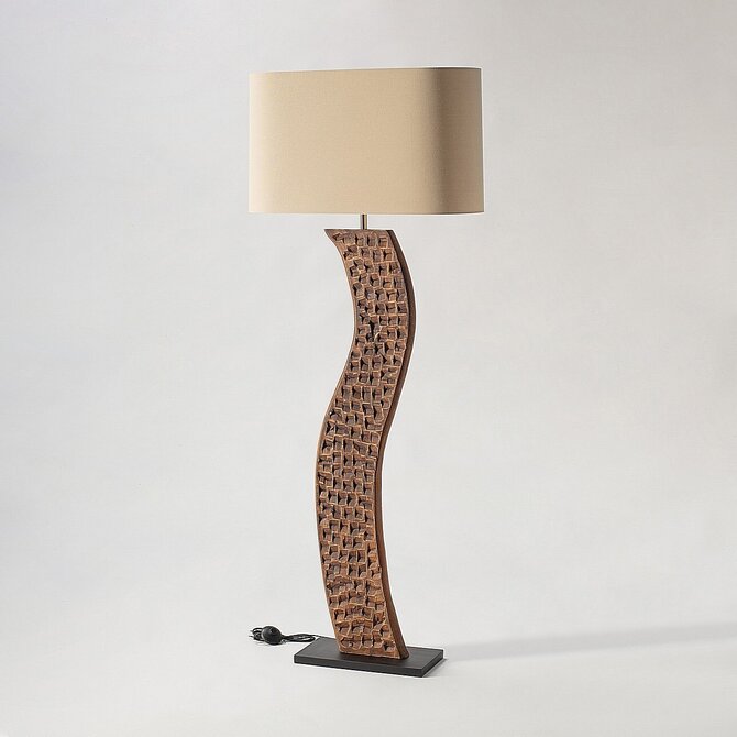 Dekoria Stojací lampa Vena 171 cm, 70x25x171 cm
