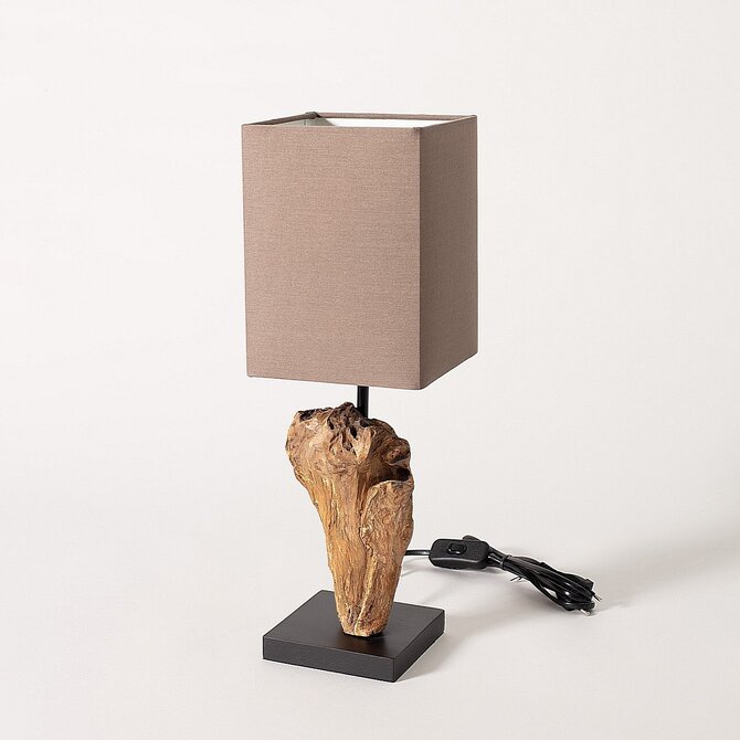 Dekoria Stolní lampa Galla 44 cm, 15x15x44 cm