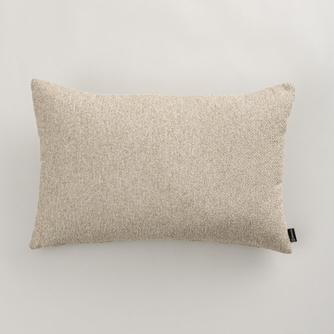 Dekoria Kinga - potah na polštář jednoduchý obdélníkový, béžová melanž, 47 x 28 cm, Boucle Mist, 145-43