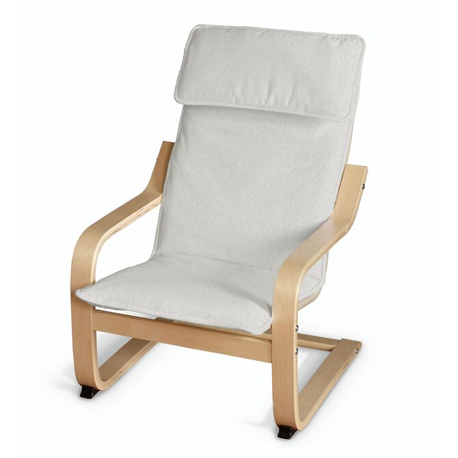 Dekoria Sedák na dětské křeslo IKEA Poäng, krém, Poäng - dětské křeslo, Amsterdam, 704-53