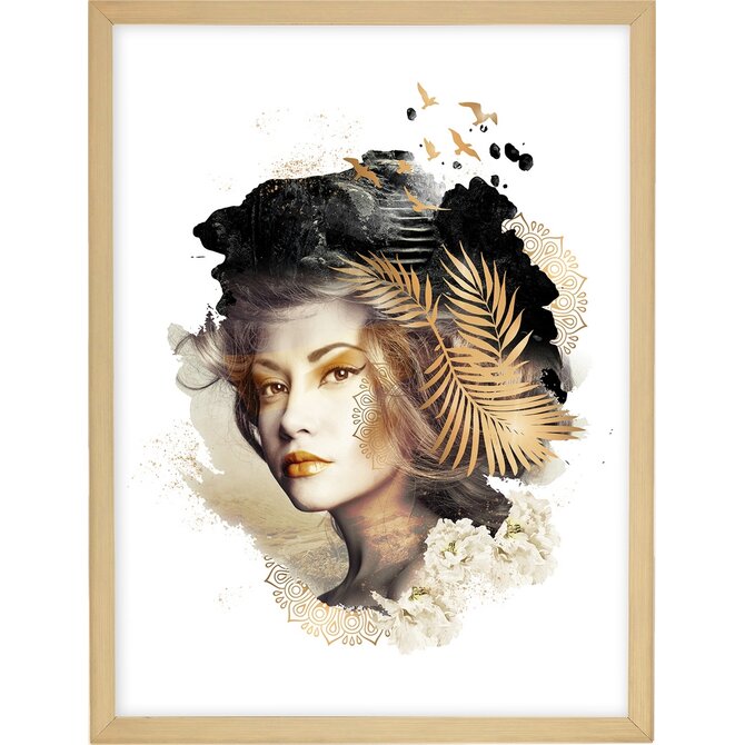 Dekoria Obraz Woman 30x40cm, 30 x 40 cm