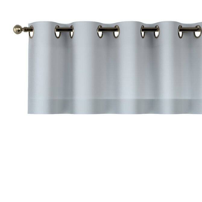 Dekoria Krátký závěs na kroužcích, šedá, 260 x 40 cm, Aria, 139-02