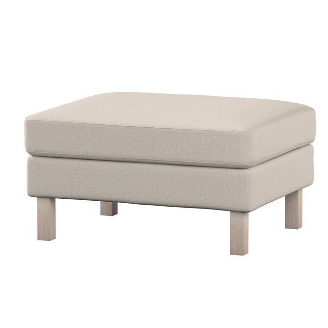 Dekoria Potah na podnožku IKEA Karlstad, šedá, potah na podnožku Karlstad, Living, 162-42