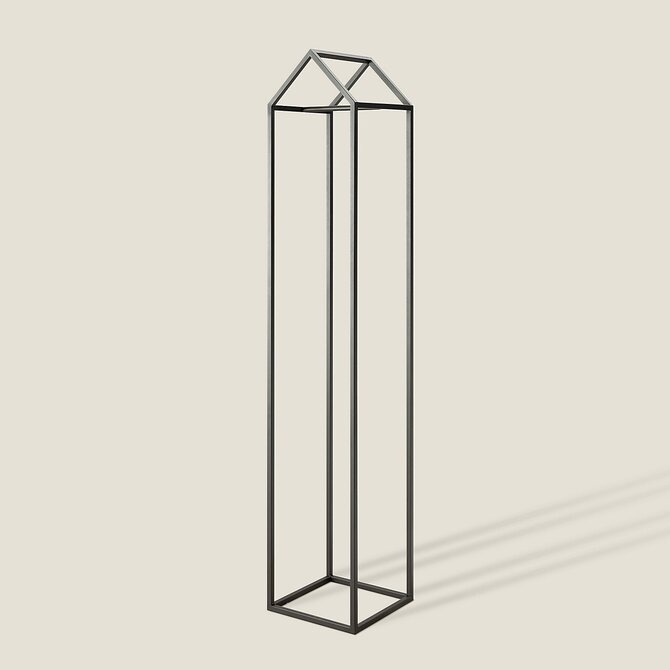 Dekoria Stojanový věšák Loft I 38x200 cm, 38x38x200 cm