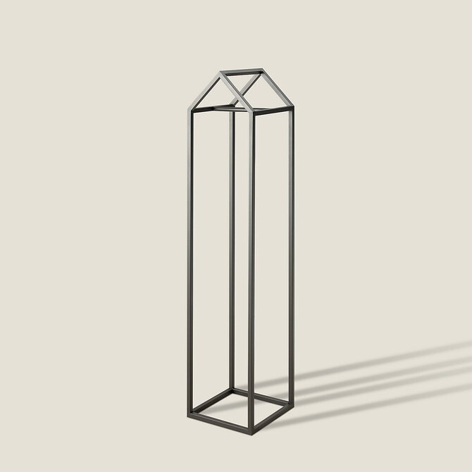 Dekoria Stojanový věšák Loft II 33x150 cm, 33x33x150 cm