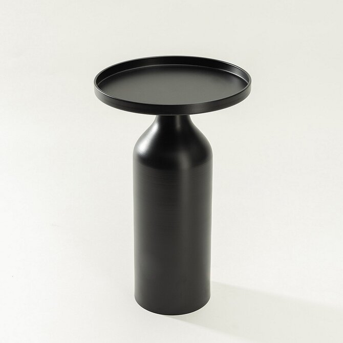 Dekoria Metalový stolek Black Loft II 28x45 cm, 28x28x45 cm