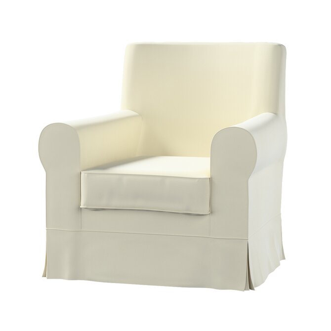 Dekoria Potah na křeslo IKEA Ektorp Jennylund, smetanově bílá, kØeslo Ektorp Jennylund, Velvet, 704-36