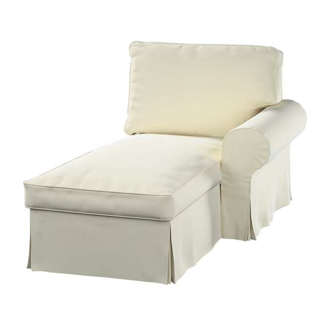 Dekoria Potah na lenošku Ektorp pravý, smetanově bílá, lenoška Ektorp pravá, Velvet, 704-36