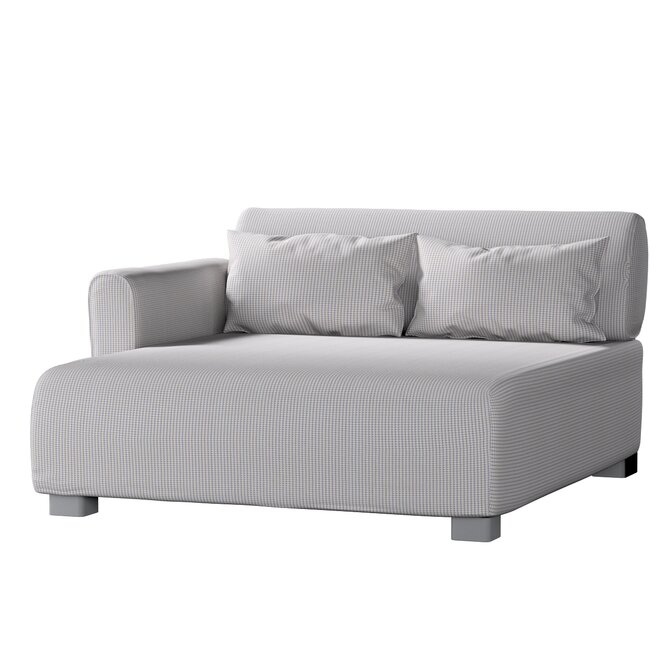 Dekoria Potah na pohovku Mysinge dlouhý, béžová a modrá, pohovka Mysinge long, Living II, 162-23