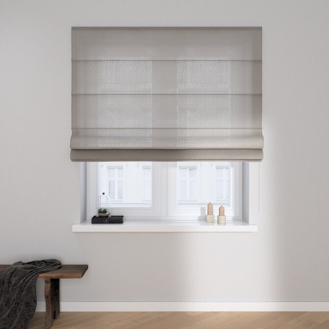 Dekoria Římská roleta Capri, světle béžová, Delicate Premium, 144-59