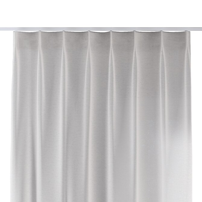 Dekoria Závěs na jednotlivých háčcích flex, béžová melanž, Scotti, 144-50