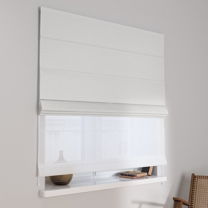 Dekoria Římská roleta Duo, ecru, Harmony, 144-76