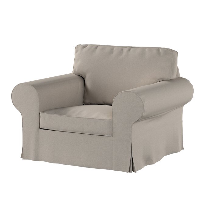 Dekoria Potah na křeslo IKEA Ektorp, šedá, křeslo Ektorp, Living, 162-42