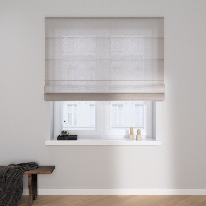 Dekoria Římská roleta Capri, ecru, Delicate Premium, 144-58