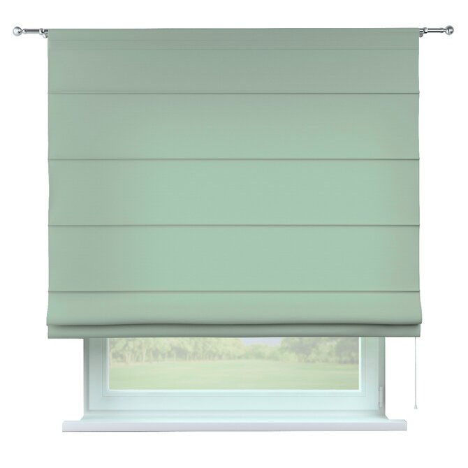 Dekoria Římská roleta Torino, eukalyptová zelená, Loneta, 133-61