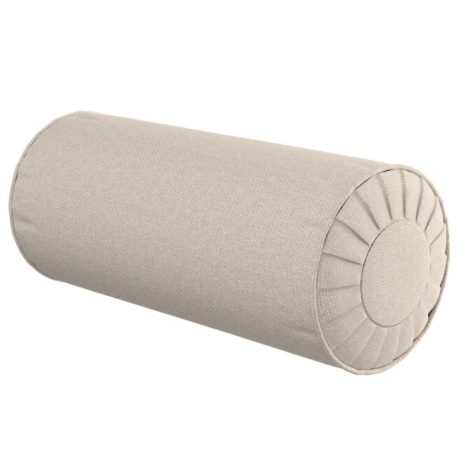 Dekoria Válec s čelními záložkami, šedá, Ø 20 x 50 cm, Living, 162-42