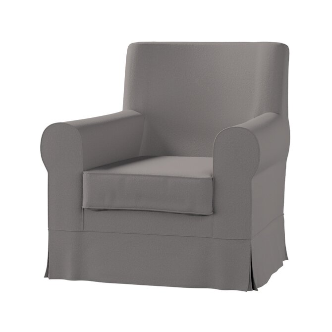 Dekoria Potah na křeslo IKEA Ektorp Jennylund, tmavě bežová, kØeslo Ektorp Jennylund, Boucle Teddy, 702-82