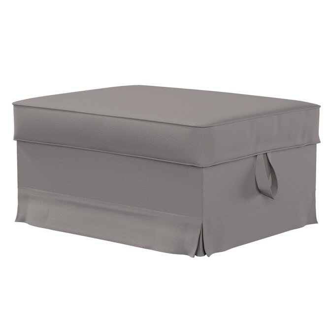 Dekoria Potah na podnožku Ektorp Bromma, tmavě bežová, podnožka Ektorp Bromma, Boucle Teddy, 702-82