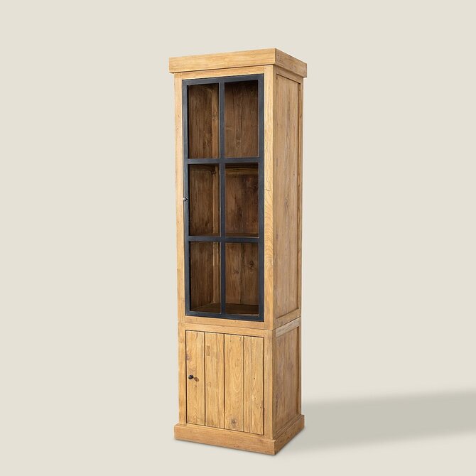 Dekoria Vitrína Harbor I 66x54x221 cm, 66x54x221 cm