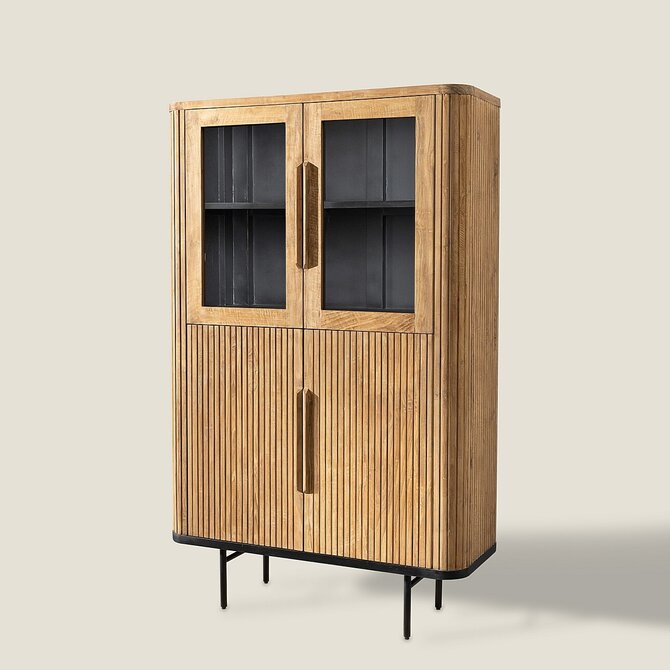 Dekoria Vitrína Arco 113x46x181 cm, 113x46x181 cm