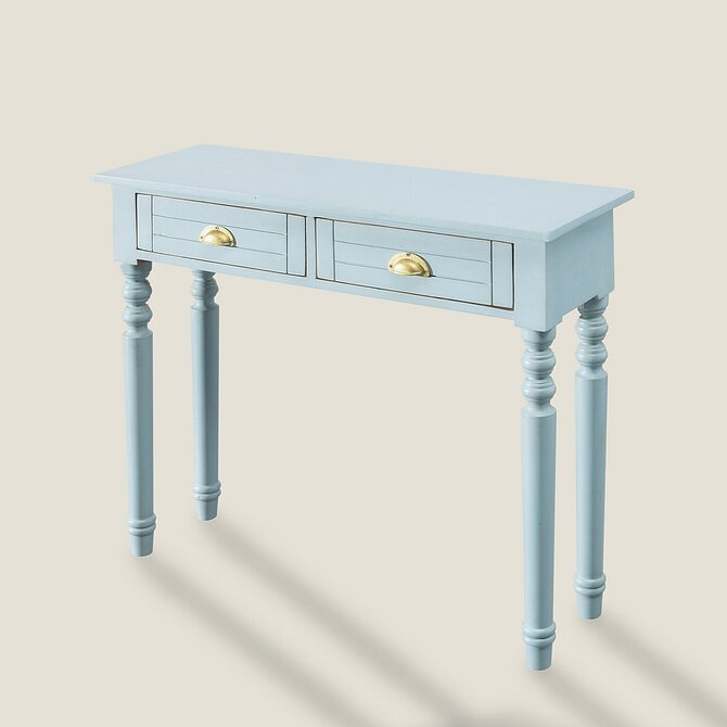 Dekoria Konzola Charlotte 91x30x78 cm, 91x30x78 cm