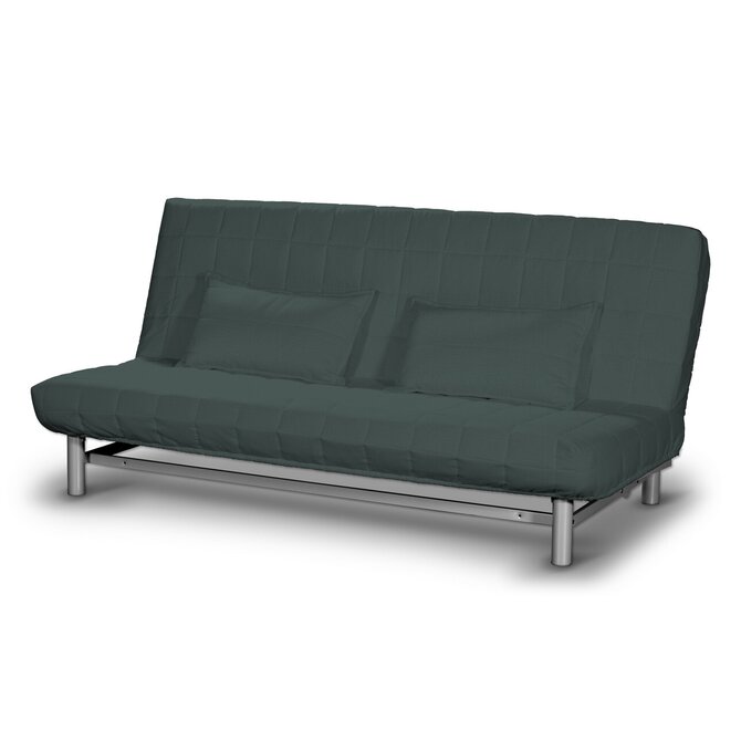 Dekoria Potah na pohovku IKEA  Beddinge krátký, tlumená smaragdová, potah na pohovku + 2 polštáře, Ingrid, 705-36