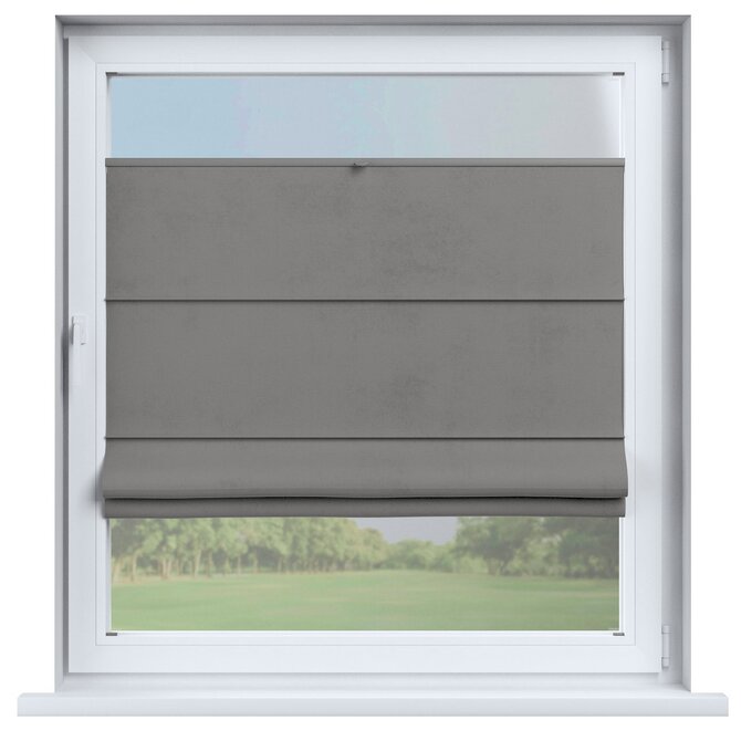 Dekoria Římská roleta Sicílie, černá, Damasco, 613-32