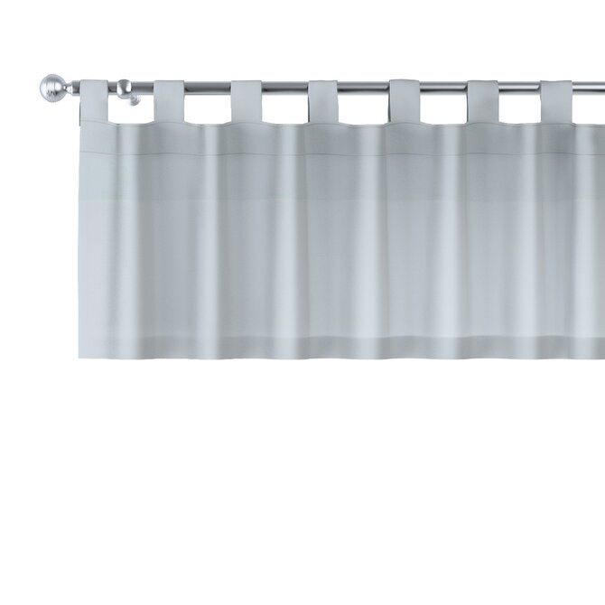 Dekoria Krátký závěs na poutkách, šedá, 130 x 40 cm, Aria, 139-02