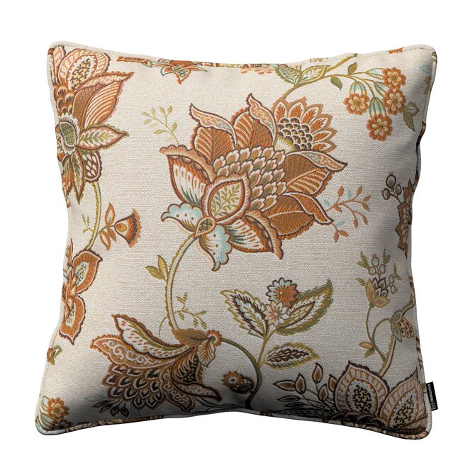 Dekoria Gabi - potah na polštář šňůrka po obvodu, béžová, 45 x 45 cm, Intenso Premium, 144-27