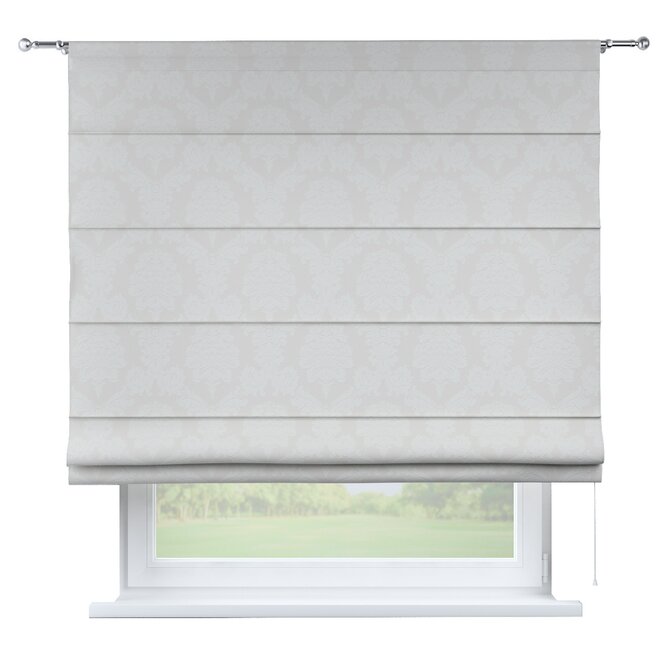 Dekoria Římská roleta Torino, světle šedá, Damasco, 613-81