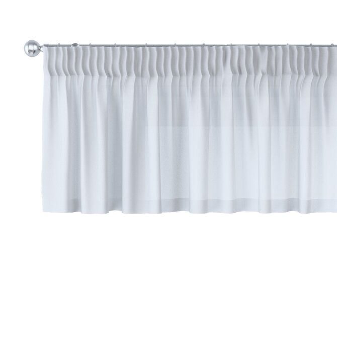 Dekoria Krátký závěs na řasící pásce, krémová, 390 x 40 cm, Natural Touch, 128-24