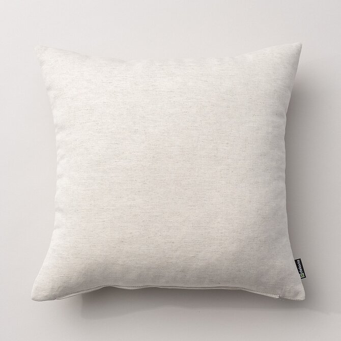 Dekoria Kinga - potah na polštář jednoduchý, přírodní, plátnová vazba, 43 x 43 cm, Hemp Blend, 159-30