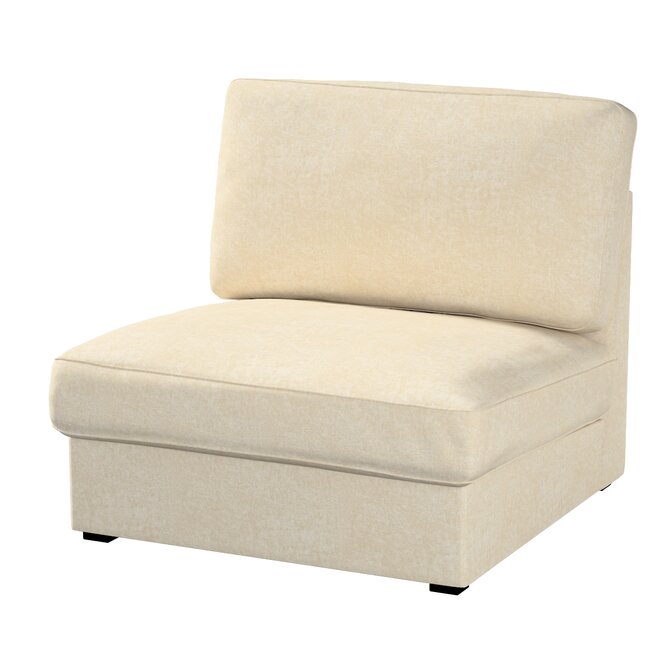 Dekoria Potah na neskládací křeslo IKEA Kivik, šedobéžová, křeslo Kivik, Chenille, 162-26