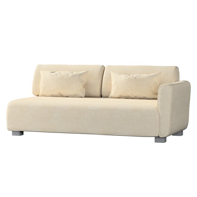 Dekoria Potah na pohovku Mysinge - 2.místná, jedno boční opěradlo, šedobéžová, pohovka Mysinge 2-místná, boční podloketník, Chenille, 162-26