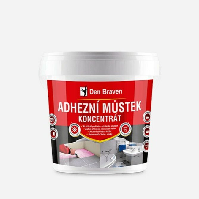 Den Braven Adhezní můstek - koncentrát - 5 kg Hnědá