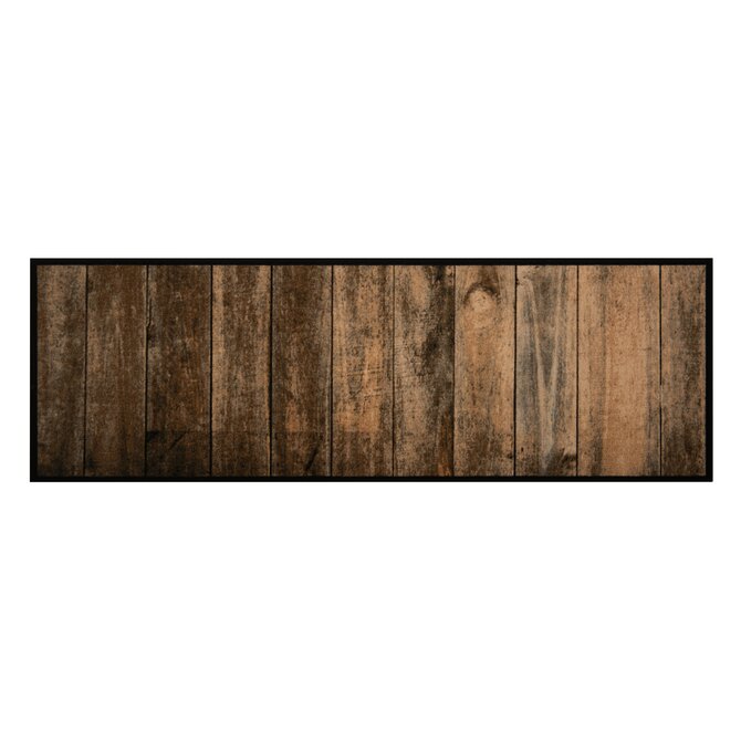 Zala Living - Hanse Home koberce Běhoun Cook & Clean  Brown Grey - 50x150 cm Hnědá, Malé (80x150 cm a menší), Syntetický (umělý)