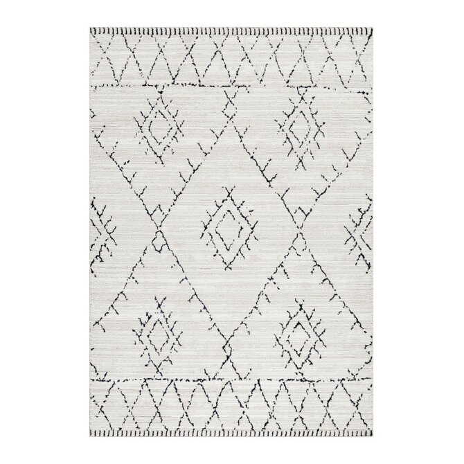 Ayyildiz koberce Kusový koberec Taznaxt 5101 Cream - 80x150 cm Bílá, Malé (80x150 cm a menší), Syntetický (umělý)